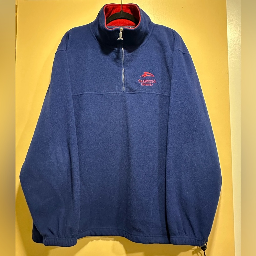 Vintage Seaworld Orlando Quarter Zip